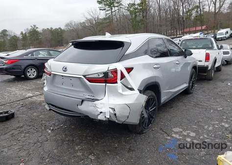 2016 Lexus Rx 450H z USA, uszkodzony, nr VIN 2T2BGMCA4GC001812